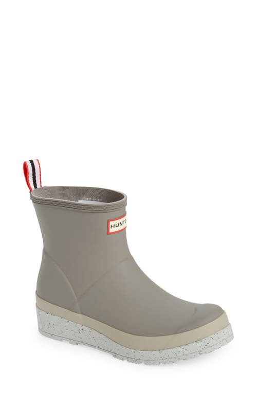 Hunter Original Play Speckled Platform Waterproof Rain Boot in Grey Heron/Grey Dagger