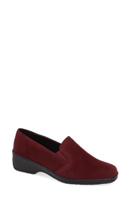 ara Rabina Wedge Loafer in Brunello Suede