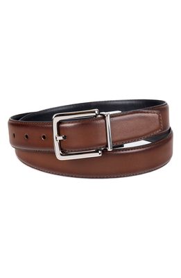 Cole Haan Reversible Leather Belt in Tan/Black