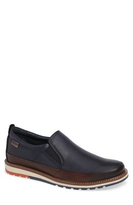 PIKOLINOS Berna Venetian Loafer in Blue Olmo
