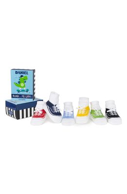 Trumpette Daniel Assorted 6-Pack Sneaker Socks in Bright