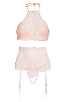 Coquette Crop Halter Top
