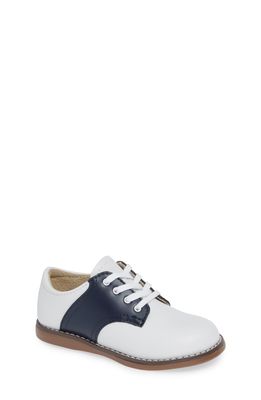 Footmates Cheer Oxford in White/Navy