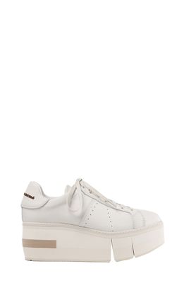 Paloma Barcelo Mirande Sneaker in White/Gesso-Taupe