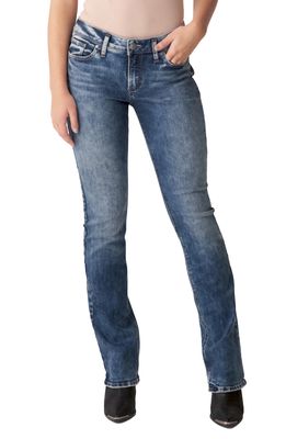 Silver Jeans Co. Elyse Slim Bootcut Jeans in Indigo
