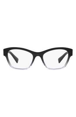 Miu Miu 52mm Square Optical Frames in Blue Gradient/Demo Lens