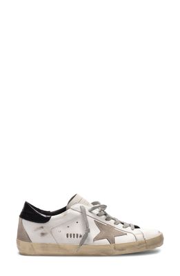 Golden Goose Super-Star Sneaker in White/Ice/Black
