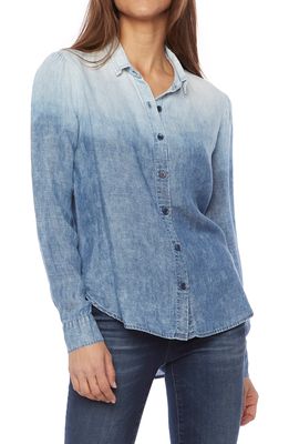 Wash Lab Denim Fog Button-Up Shirt