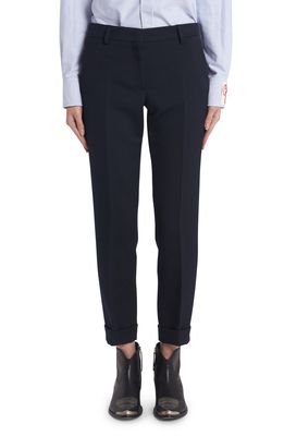 Golden Goose Daria Twill Cigarette Pants in Dark Blue