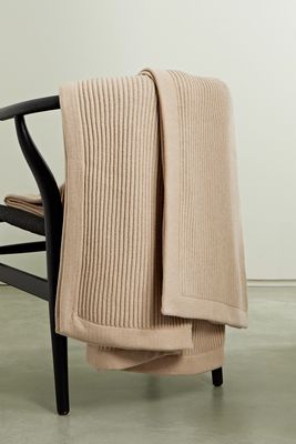 Brunello Cucinelli - Ribbed Cashmere Throw - Neutrals