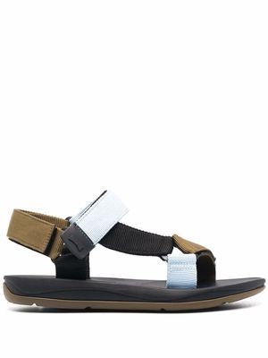 Camper x SailGP Match touch-strap sandals - Green