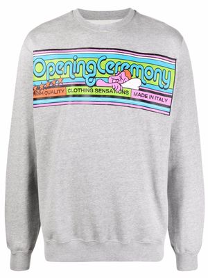Opening Ceremony Cartoonish print sweatshirt - Grey