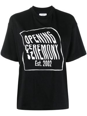 Opening Ceremony logo-print cotton T-shirt - Black