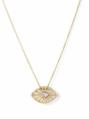 THE ALKEMISTRY 18kt yellow gold Eye diamond necklace