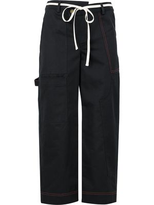 Monse wide leg cargo trousers - Blue