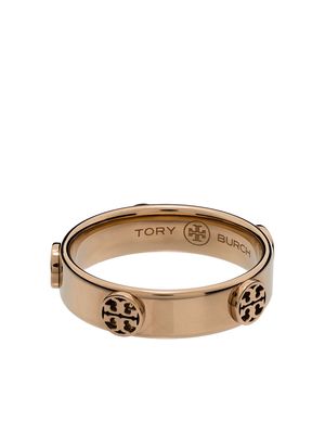 Tory Burch multi-logo band ring - Pink