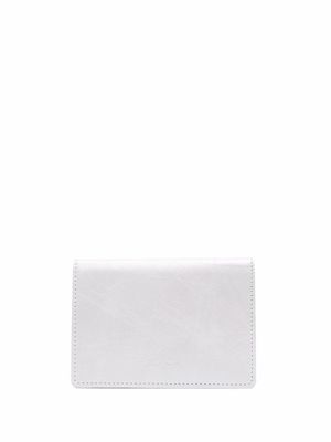 Discord Yohji Yamamoto embossed-logo wallet - Grey