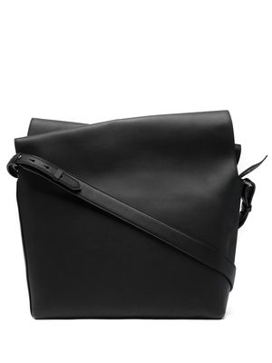 Discord Yohji Yamamoto Crown asymmetric shoulder bag - Black