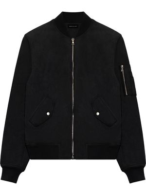 John Elliott Bogota zipped bomber jacket - Black