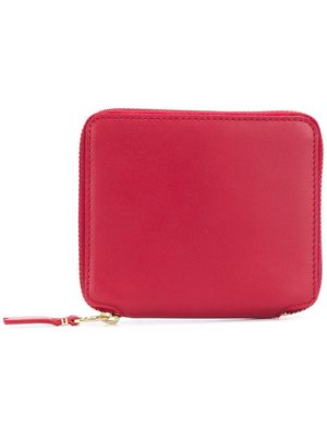 Comme Des Garçons Wallet zip around wallet - Red