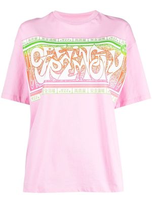 Opening Ceremony logo-print T-shirt - Pink