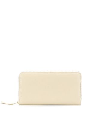 Comme Des Garçons Wallet zip around purse - Neutrals