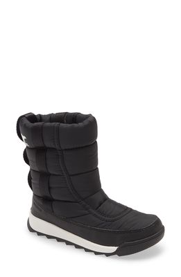 SOREL Whitney II Puffy Waterproof Boot in Black