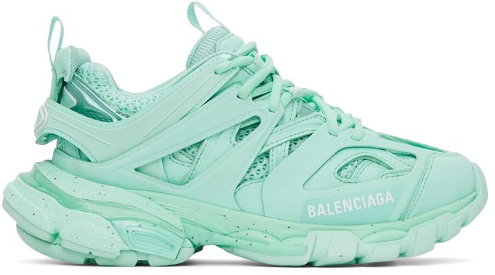 Balenciaga Green Track Sneakers