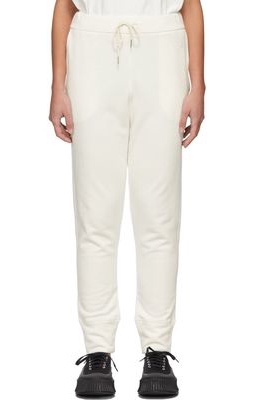 Jil Sander White Classic Lounge Pants