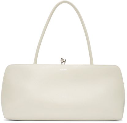 Jil Sander Beige Medium Goji Frame Bag