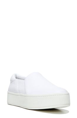 Vince Warren Platform Sneaker in Plaster Leather