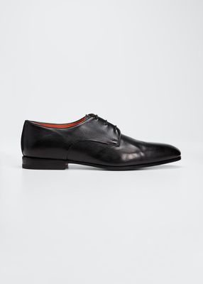 Men's Leather Derby Dress Shoes
