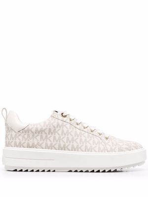 Michael Michael Kors Emmett logo-jacquard sneakers - Neutrals