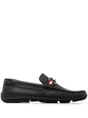 Bally logo-horsebit loafers - Black