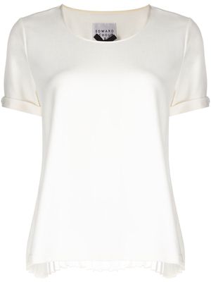 Edward Achour Paris scoop neck t-shirt - White