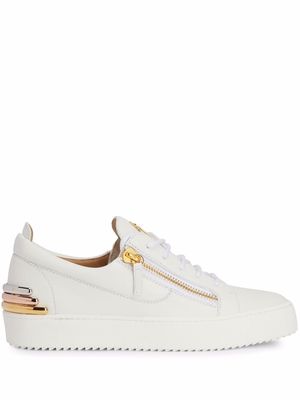 Giuseppe Zanotti Frankie leather sneakers - White