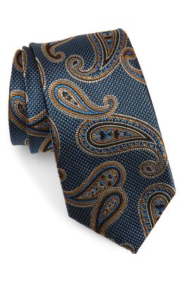Nordstrom Paisley Silk Tie in Black