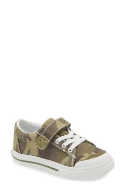 Footmates Jordan Sneaker in Green Camo