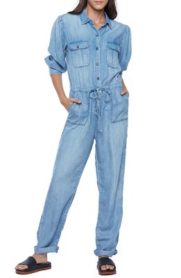 Wash Lab Denim Denim Jumpsuit in Everyday Blue