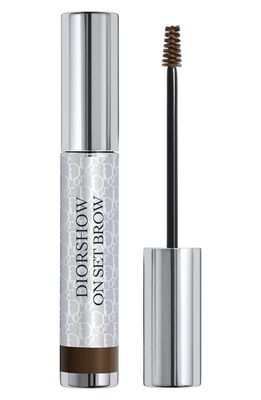 The Diorshow On Set Brow Gel in 032 Dark Brown