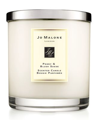 Peony & Blush Suede Luxury Candle