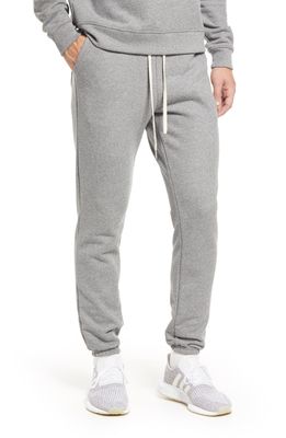 John Elliott Men's LA Cotton Joggers in Dark Grey