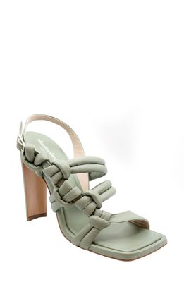 Charles David Lonestar Knotted Sandal in Aloe