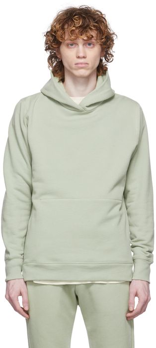 John Elliott Green Hooded Villain Hoodie