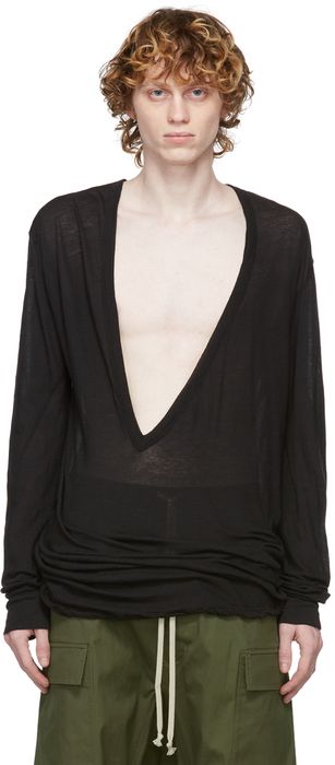 Rick Owens Black Dylan T-Shirt