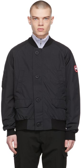 Canada Goose Black Faber Bomber Jacket
