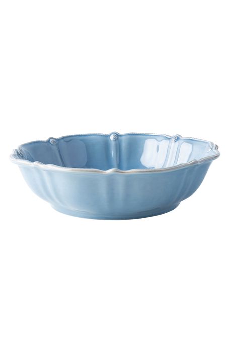 Juliska Berry & Thread Ceramic Serving Bowl in Chambray