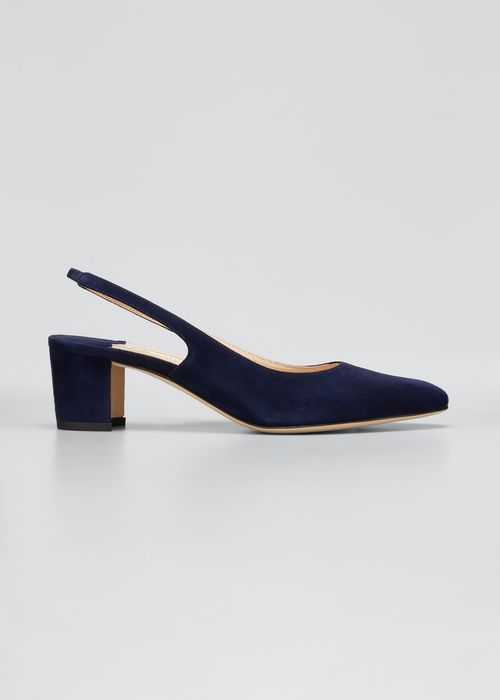 Allurasan Suede Slingback Pumps