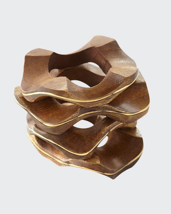 Pavilion Wooden Napkin Ring