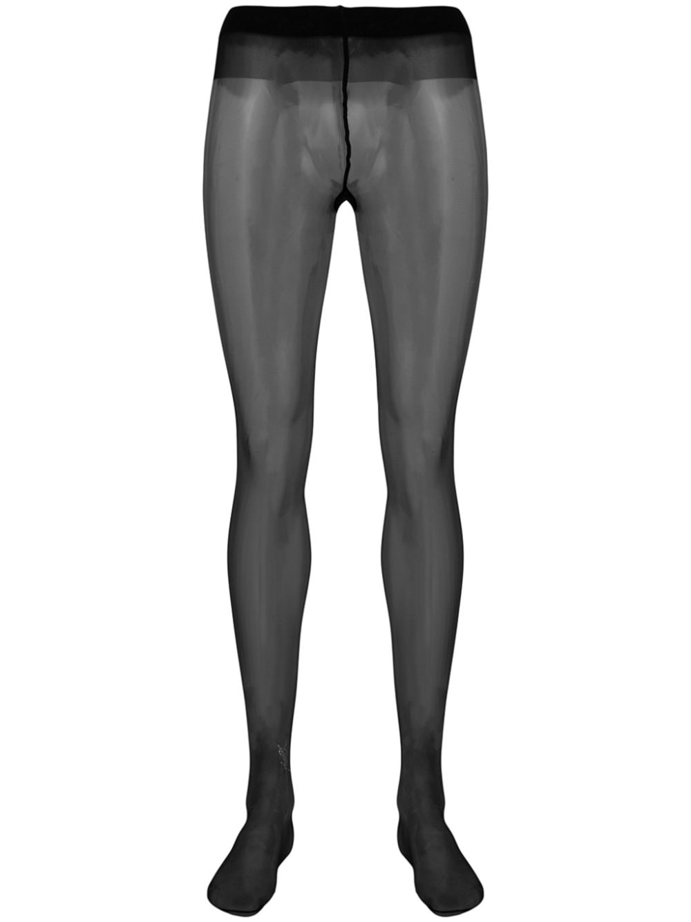 Saint Laurent embellished Monogram tights - Black
